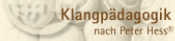 Klangpädagogik nach Peter Hess